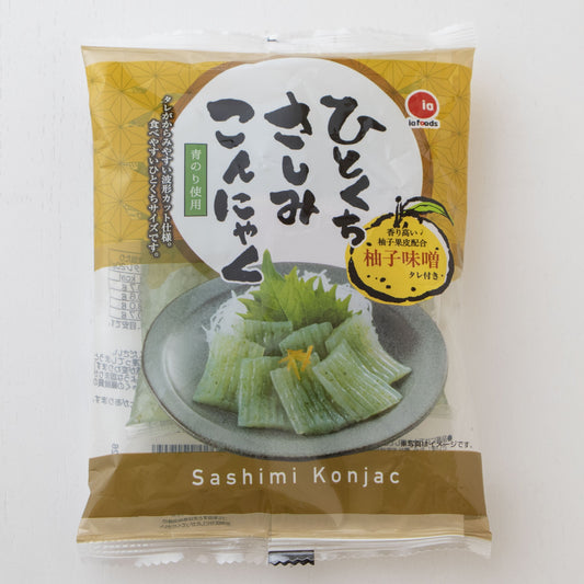 ひとくちさしみこんにゃく（ゆず味噌）