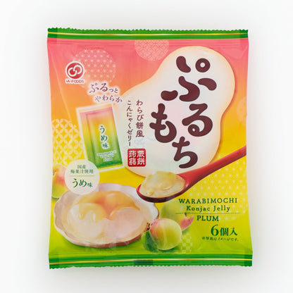 ぷるもちわらびもち風こんにゃくゼリー梅味