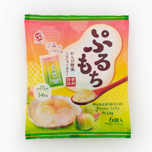 ぷるもちわらびもち風こんにゃくゼリー梅味